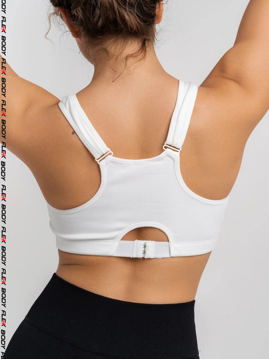 Body Flex ayollar sport topi, zamokli krop-top bra S-5XL