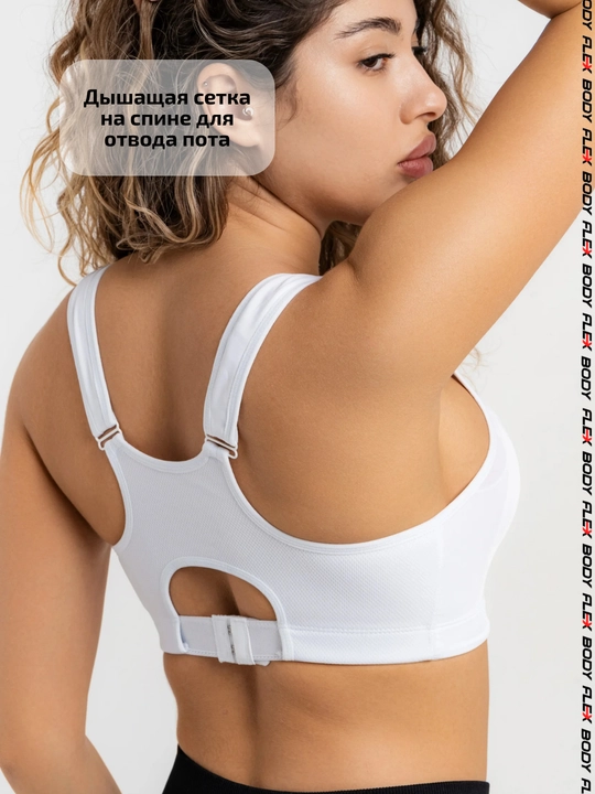 Body Flex ayollar sport topi, zamokli krop-top bra S-5XL