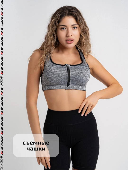 Body Flex ayollar sport topi, zamokli krop-top bra S-5XL