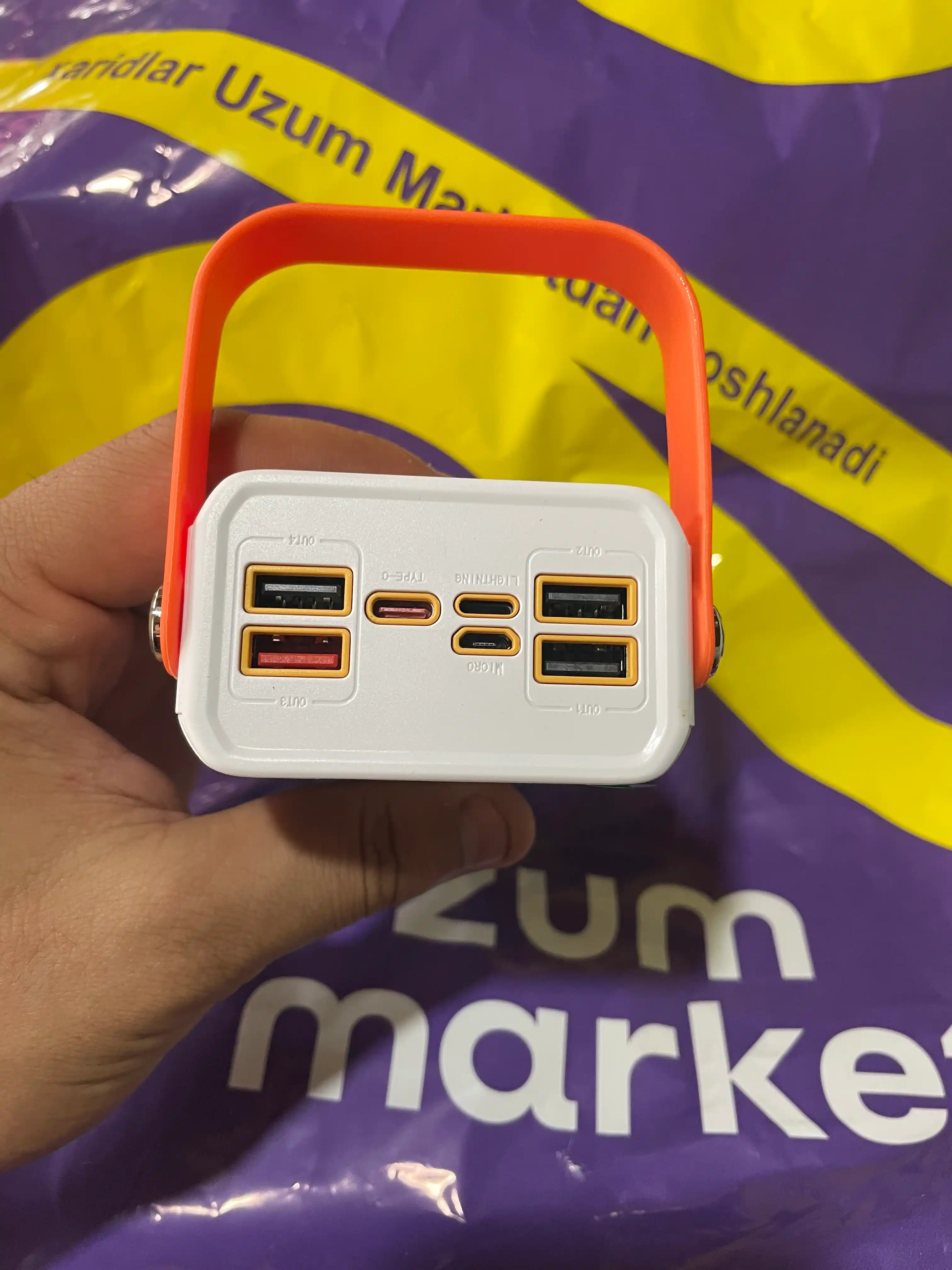 Tez zaryadlanuvchi tashqi akkumulyator, power bank 50000, 100000, 160000