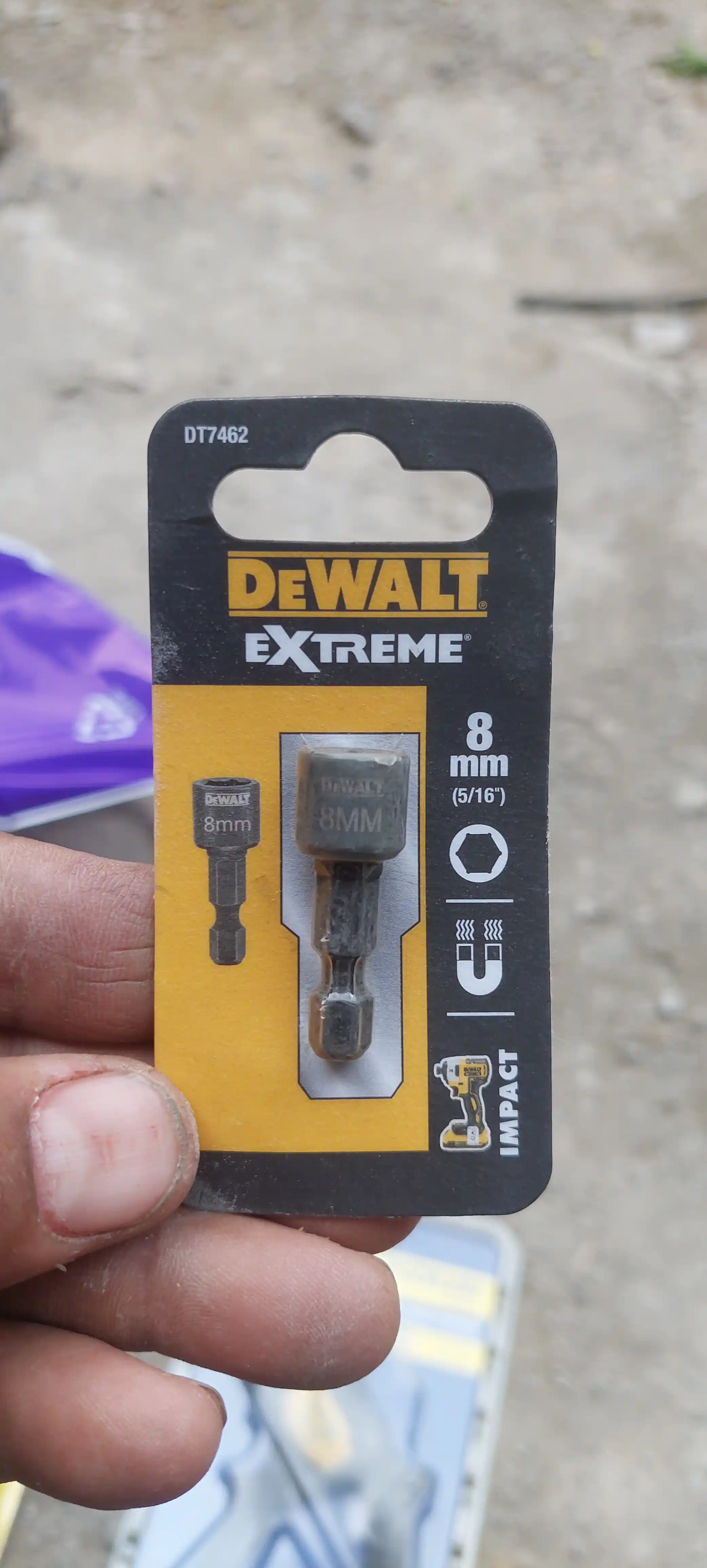 Olti burchakli ixcham nozul DeWALT 8 mm DT7462-QZ