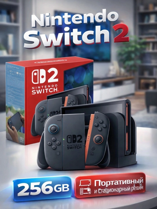 Nintendo Switch 2  o'yin pristavkasi - 