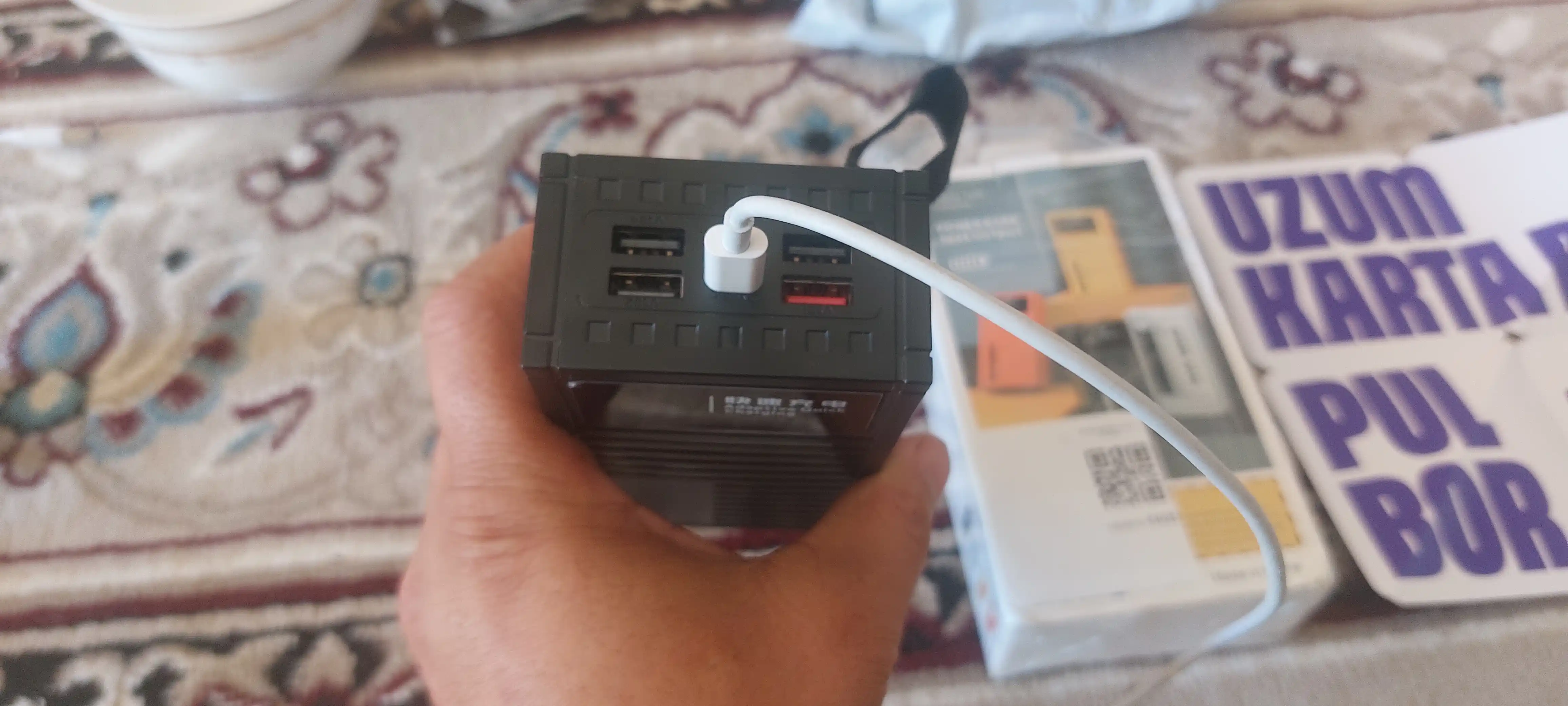 Power bank 66-22.5w 20.000-50.000 mA/s hajm, Tezkor quvvat