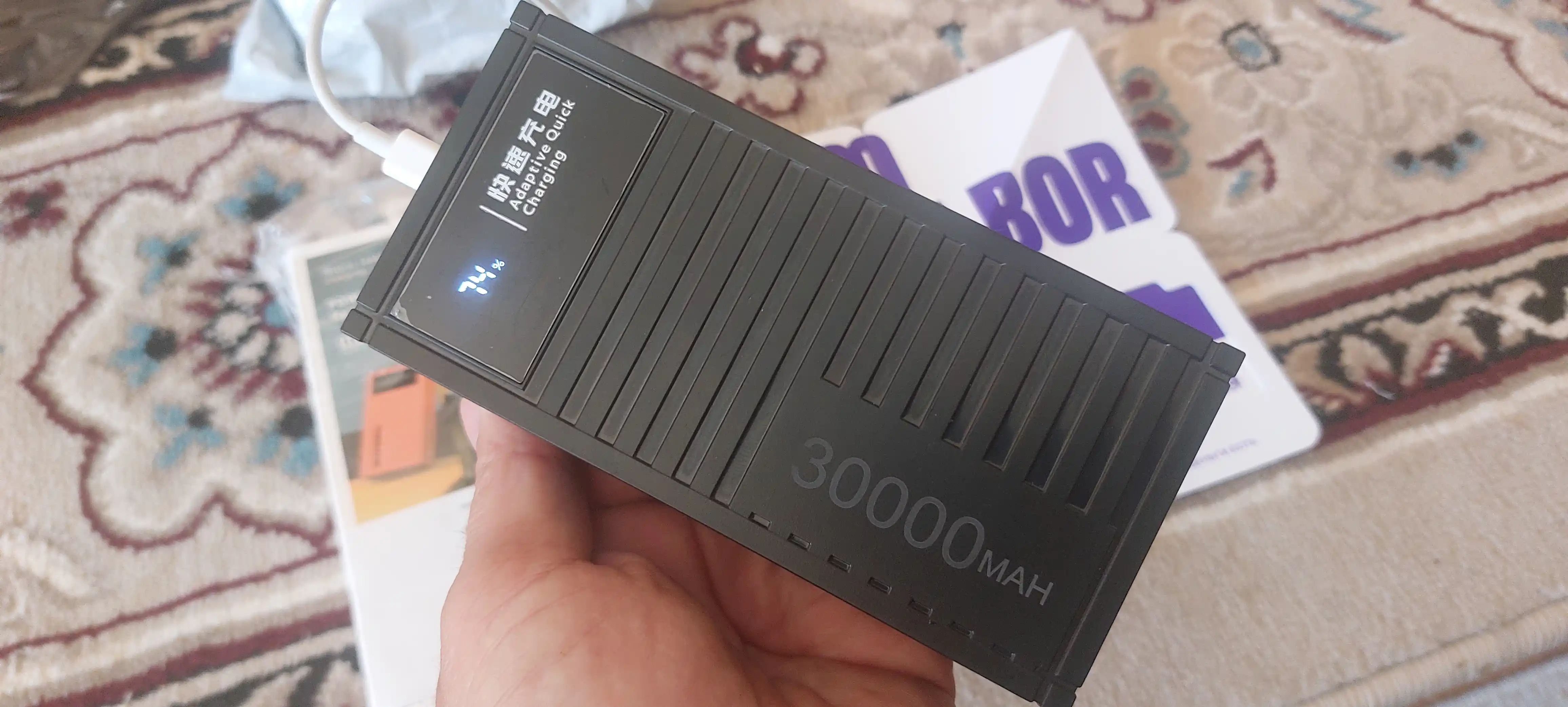 Power bank 66-22.5w 20.000-50.000 mA/s hajm, Tezkor quvvat