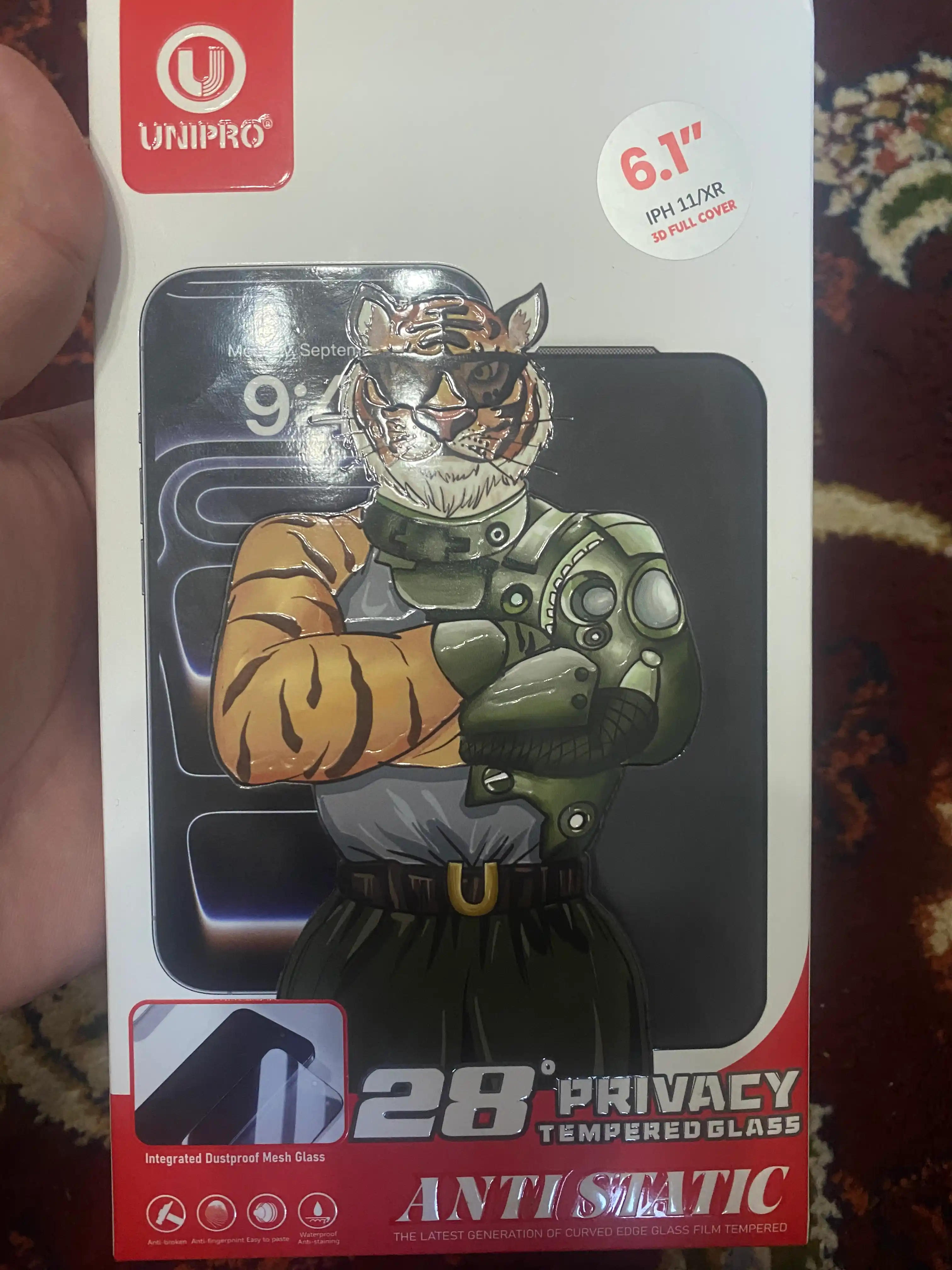 Защитное стекло aнтишпион, тонировка для IPhone  XS, 11, XR, 12, 13, 14, 15, Pro, Pro Мax
