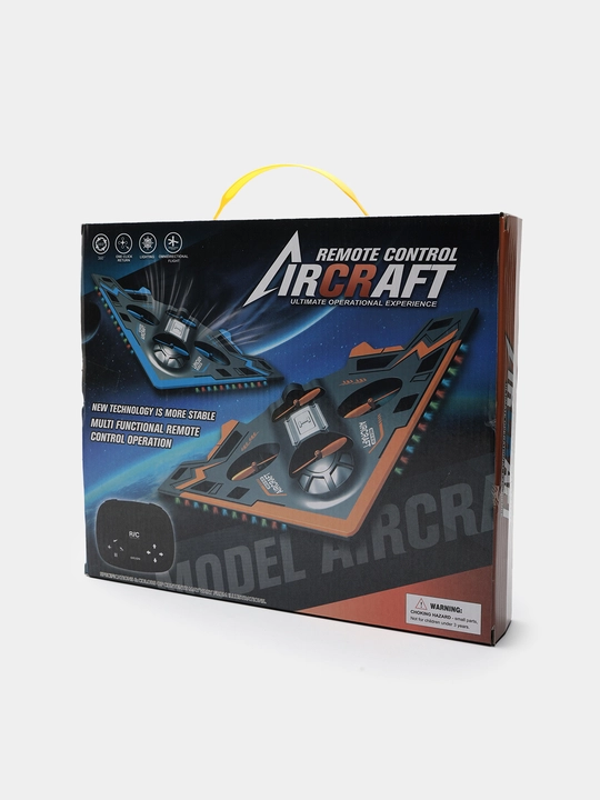 RC самолет дрон игрушка с подсветкой LED, радиоуправляемая игрушка для детей