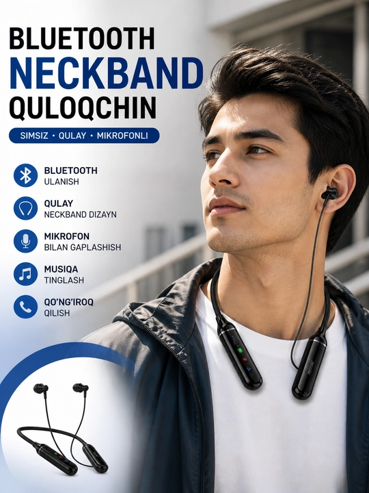 Simsiz Bluetooth quloqchin