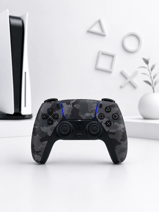 Беспроводной геймпад DualSense для PS5 – премиальный камуфляжный дизайн