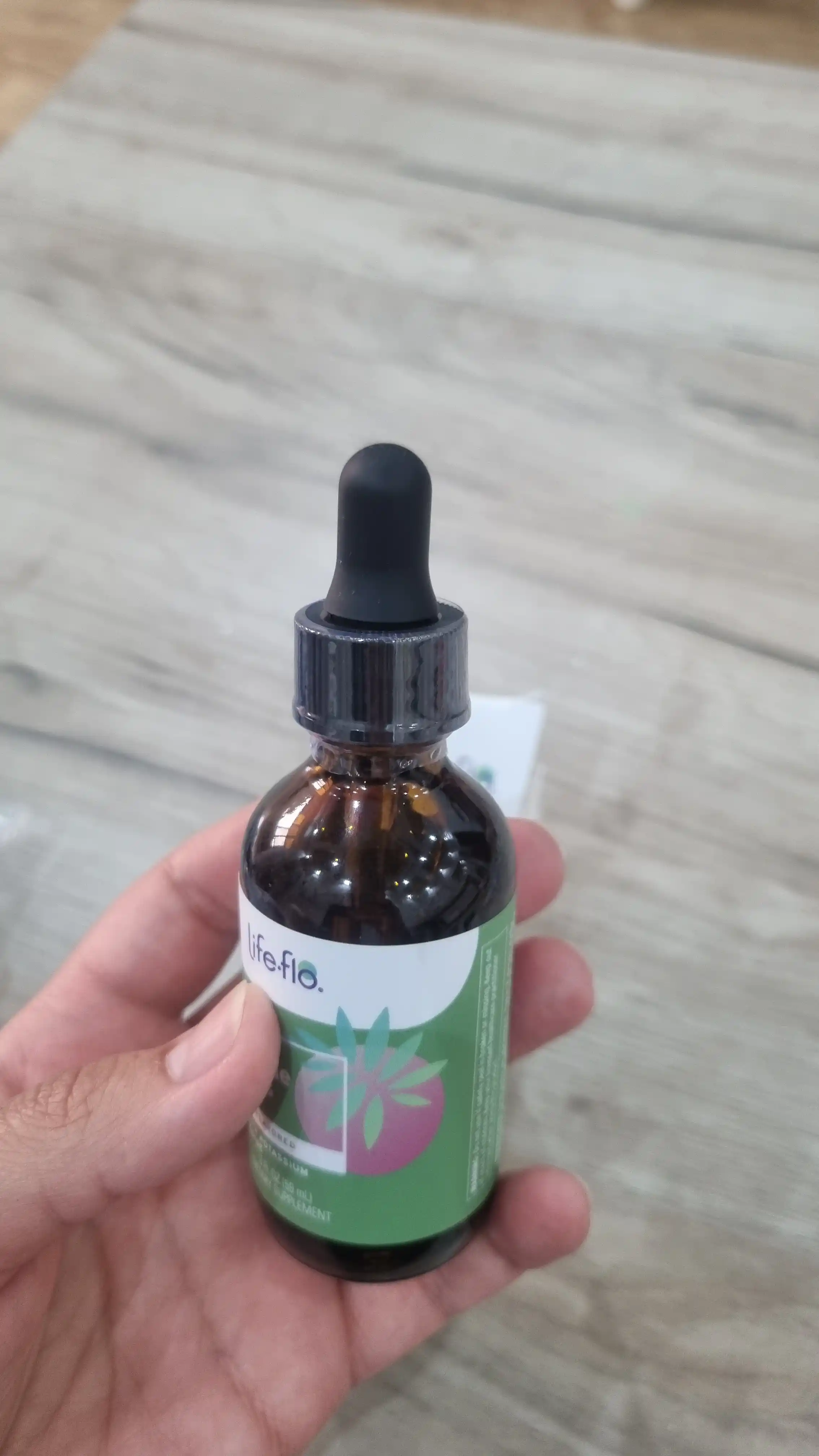 Life-flo Liquid Iodine Plus йод в каплях, поддержка щитовидной железы, 59 мл