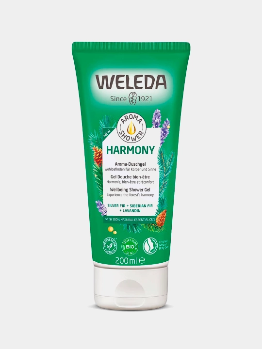 Гель Для Душа Weleda Harmony, 200 мл - 