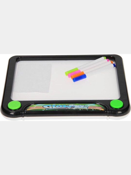 Yi Ma Toys Glow Drawing Board - 4 ta neon rangli chizish taxtasi, 3 tasi 1 da
