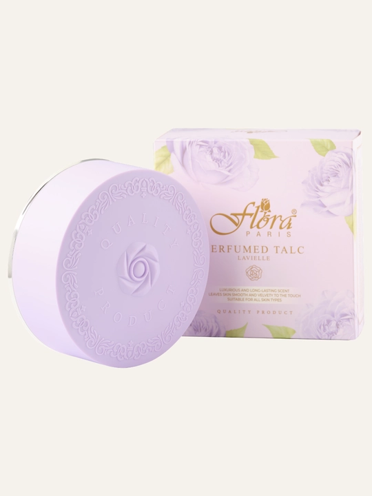 Flora Perfumed Talc, xushbo‘y talk kukuni 200 g
