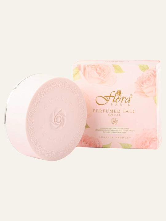 Flora Perfumed Talc, xushbo‘y talk kukuni 200 g