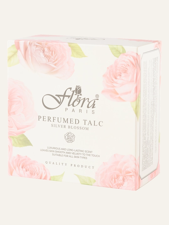 Flora Perfumed Talc, xushbo‘y talk kukuni 200 g