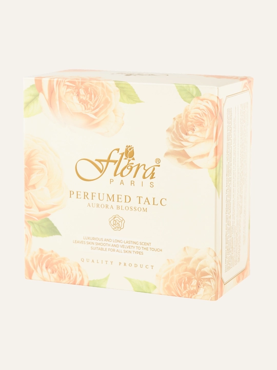 Flora Perfumed Talc, xushbo‘y talk kukuni 200 g