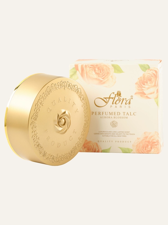 Flora Perfumed Talc, xushbo‘y talk kukuni 200 g