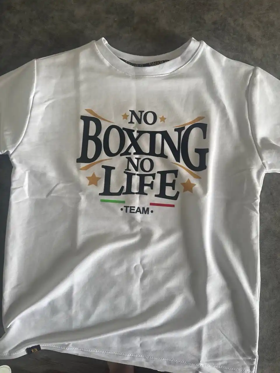 Футболка мужская «Boxing», белая и чёрная, размеры M–4XL
