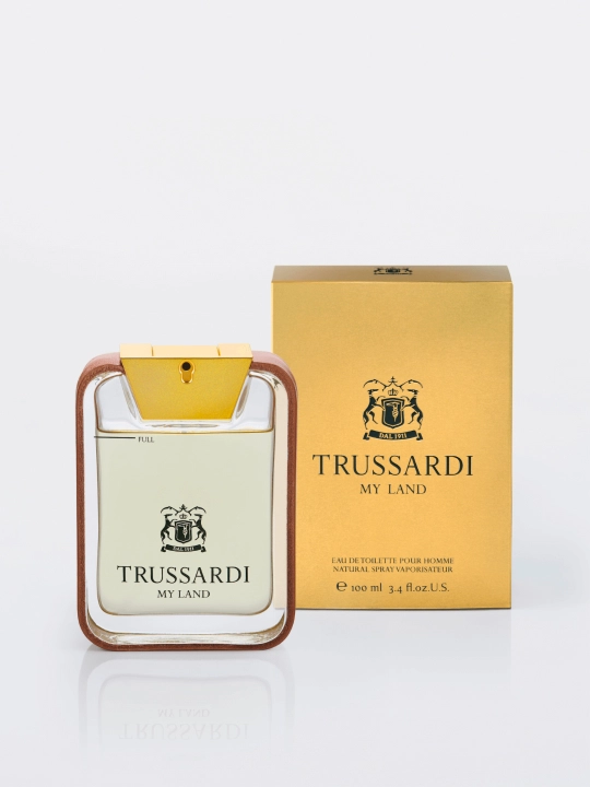 Trussardi My Land туалетная вода мужская, фужерные древесные 100 мл Италия - 