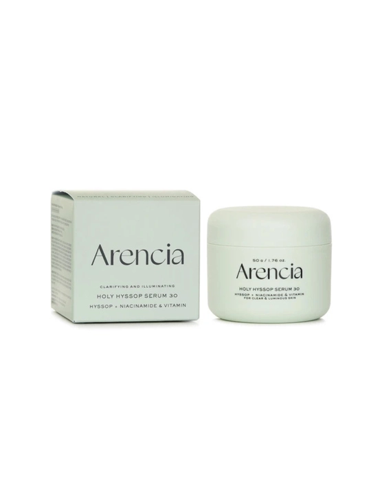Arencia Holly Hyssop Serum 30 — 50 ml, Tinchlantiruvchi yuz serum, Koreya - 