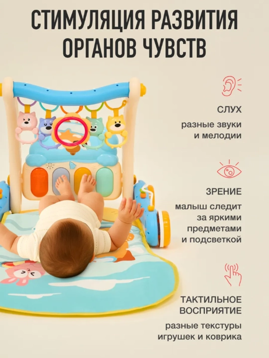 Bolalar uchun xodunoklar, yurgich-katalka, bizibord