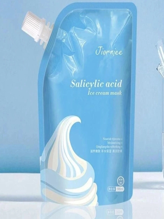 Отбеливающая и увлажняющая маска Ice cream salicid acid - 
