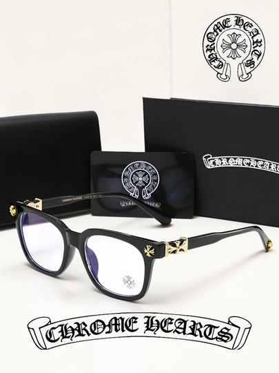 Очки Chrome hearts антибликовые унисекс подарок для мужчин, женщин y2k черные, белые