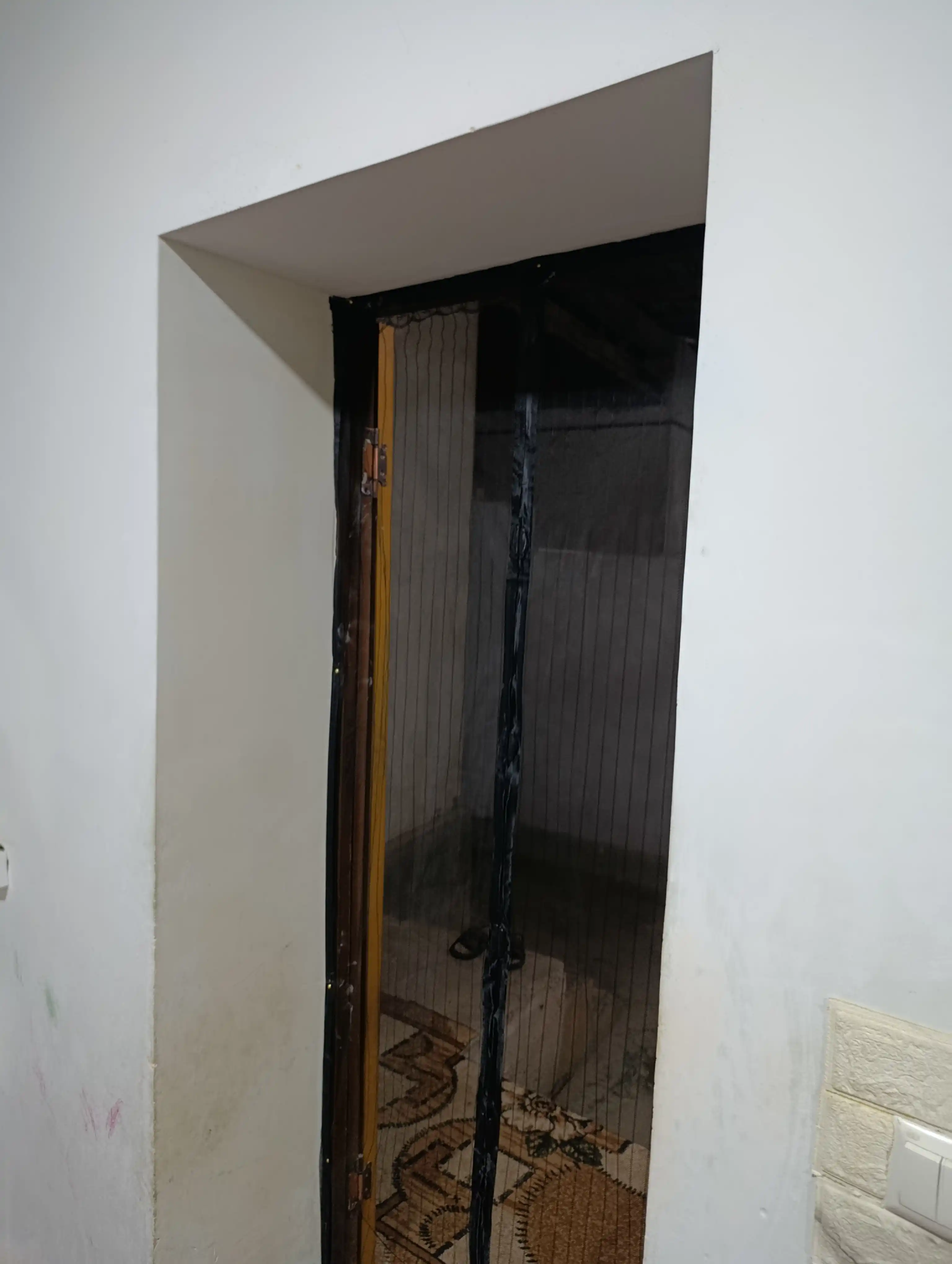 Chivin, pashsha va hasharotlardan himoyalovchi magnitli parda, eshik uchun chivin to‘ri, 120 * 210 sm