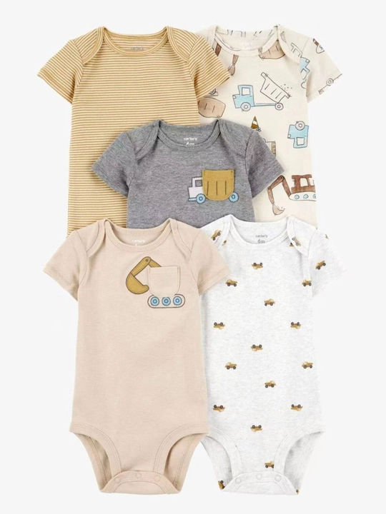 Carter’s 5 dona bodi, bolalar kiyimi, bodi to‘plami, o‘g‘il bolalar bodi, qiz bolalar bodi