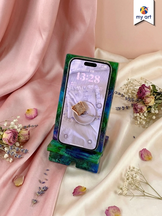 Silikon mold telefon ushlagich, epoksid va gips quyish uchun maxsus qolip
