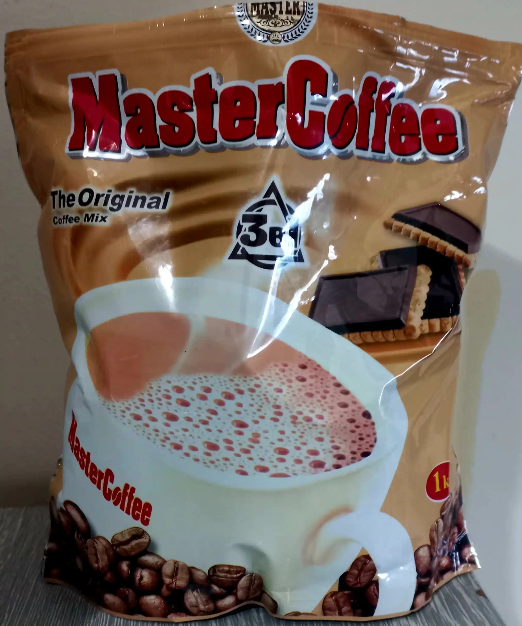 Кофе растворимый MasterCoffee, 3 в 1, 1 кг