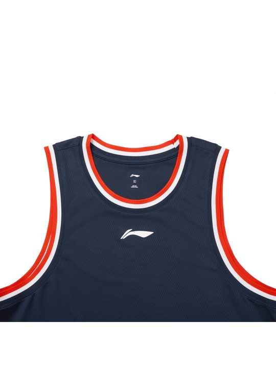 Li-Ning AATW005 erkaklar uchun basketbol futbolkasi — AT-DRY Quick Dry sport formasi