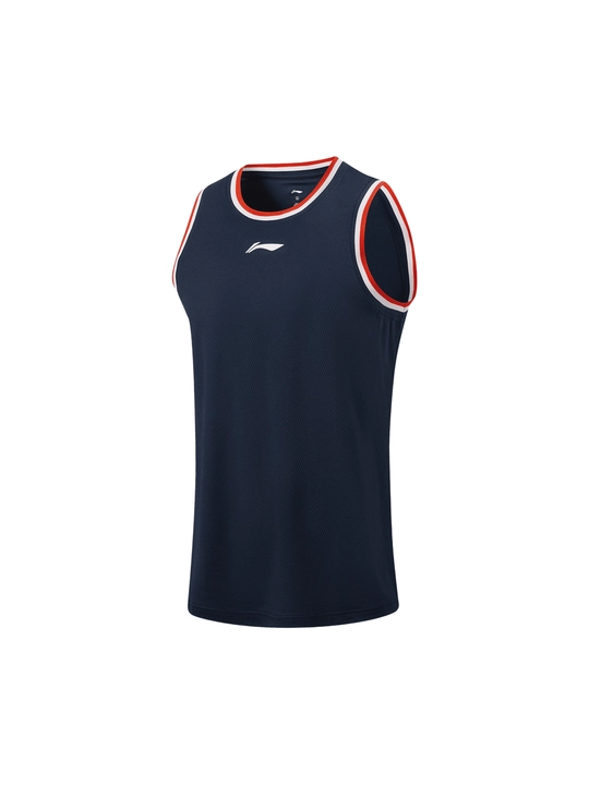 Li-Ning AATW005 erkaklar uchun basketbol futbolkasi — AT-DRY Quick Dry sport formasi