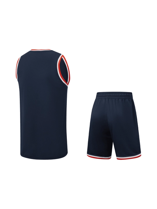 Li-Ning AATW005 erkaklar uchun basketbol futbolkasi — AT-DRY Quick Dry sport formasi