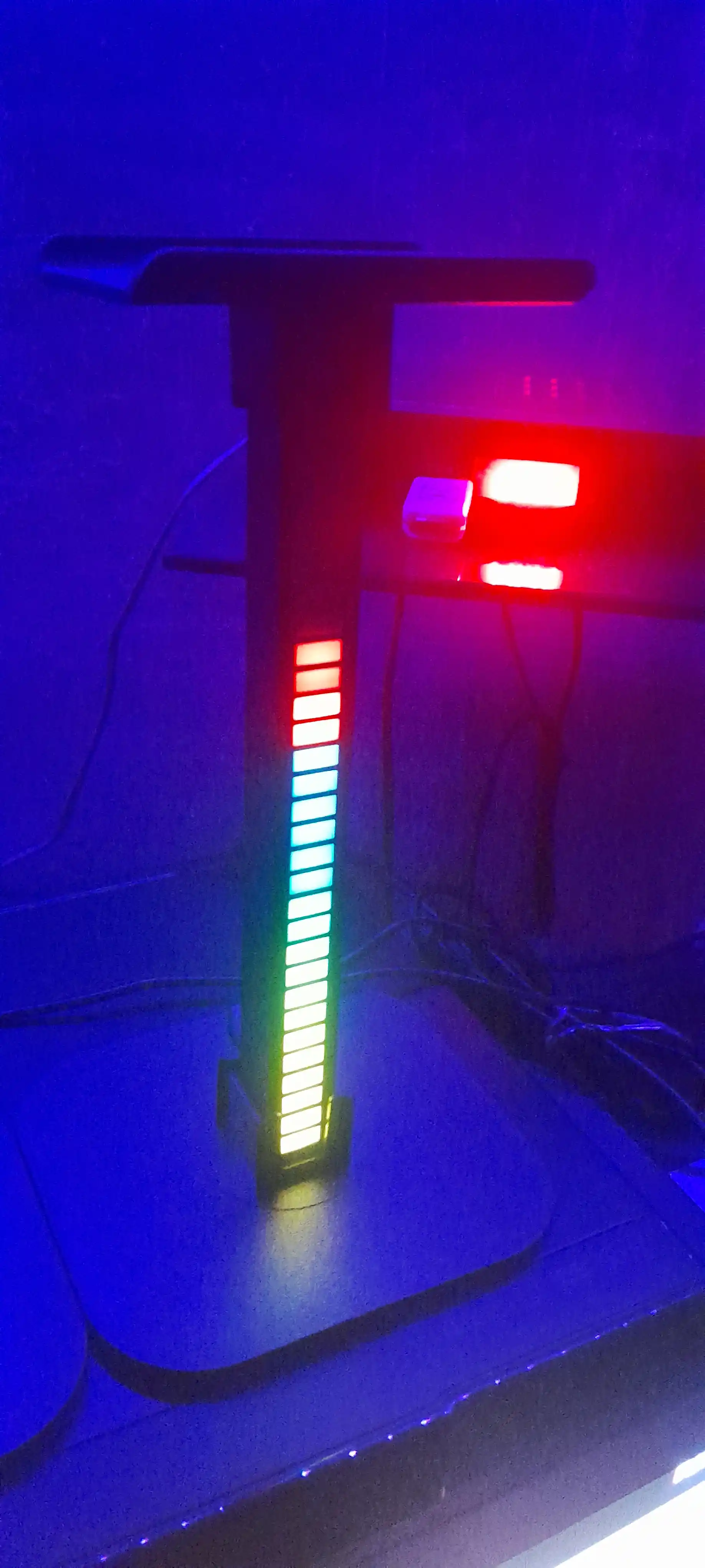 Подставка для игровых наушников с RGB подсветкой и USB портами, держатель
