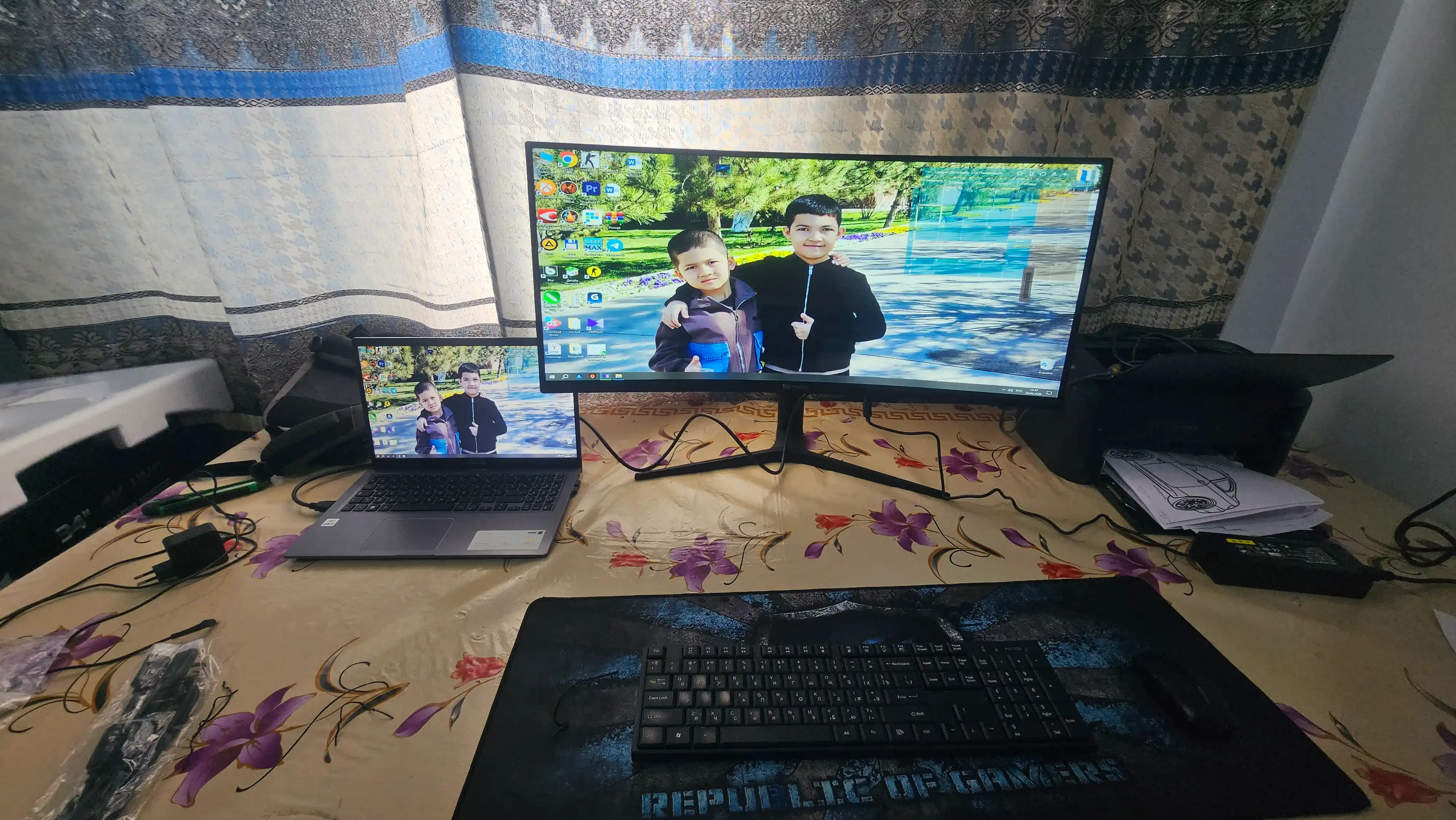 Изогнутый монитор Xtech, 27", 32", 34", IPS, RGB, 165 Гц, 180 Гц, 280 Гц, гарантия 1 год