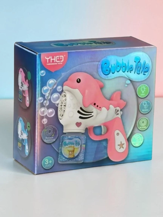 "BUBBLE GUN" sovun pufakchalari uchun to'pponcha - ko‘pikli pufakchalar generatori