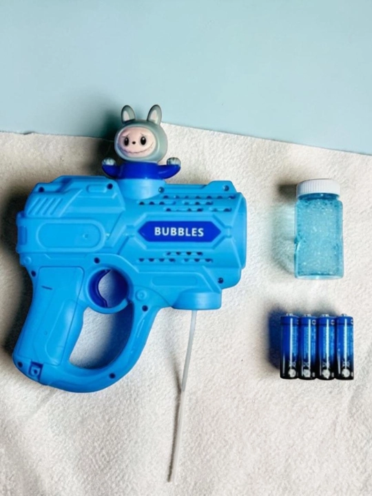 "BUBBLE GUN" sovun pufakchalari uchun pistolet - ko‘pikli pufakchalar generatori