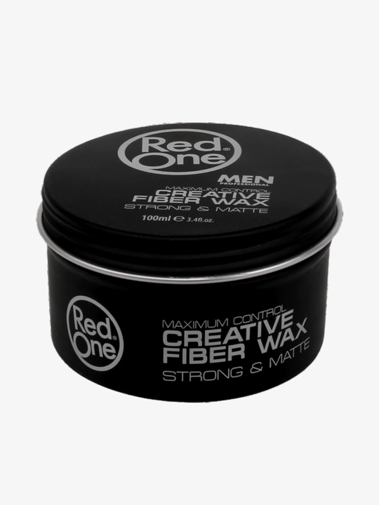 Red One Creative Fiber Wax erkaklar uchun soch mumi, kuchli fiksatsiya, mat effekt, 100 ml