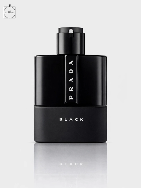 Erkaklar uchun parfyum suvi Prada Luna Rossa Black 100 ml, uzoq saqlanadigan issiq hid