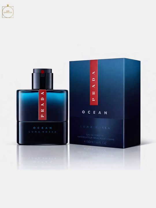 Erkaklar uchun tualet suvi Prada Luna Rossa Ocean 100 ml, yangi dengiz hidi - 