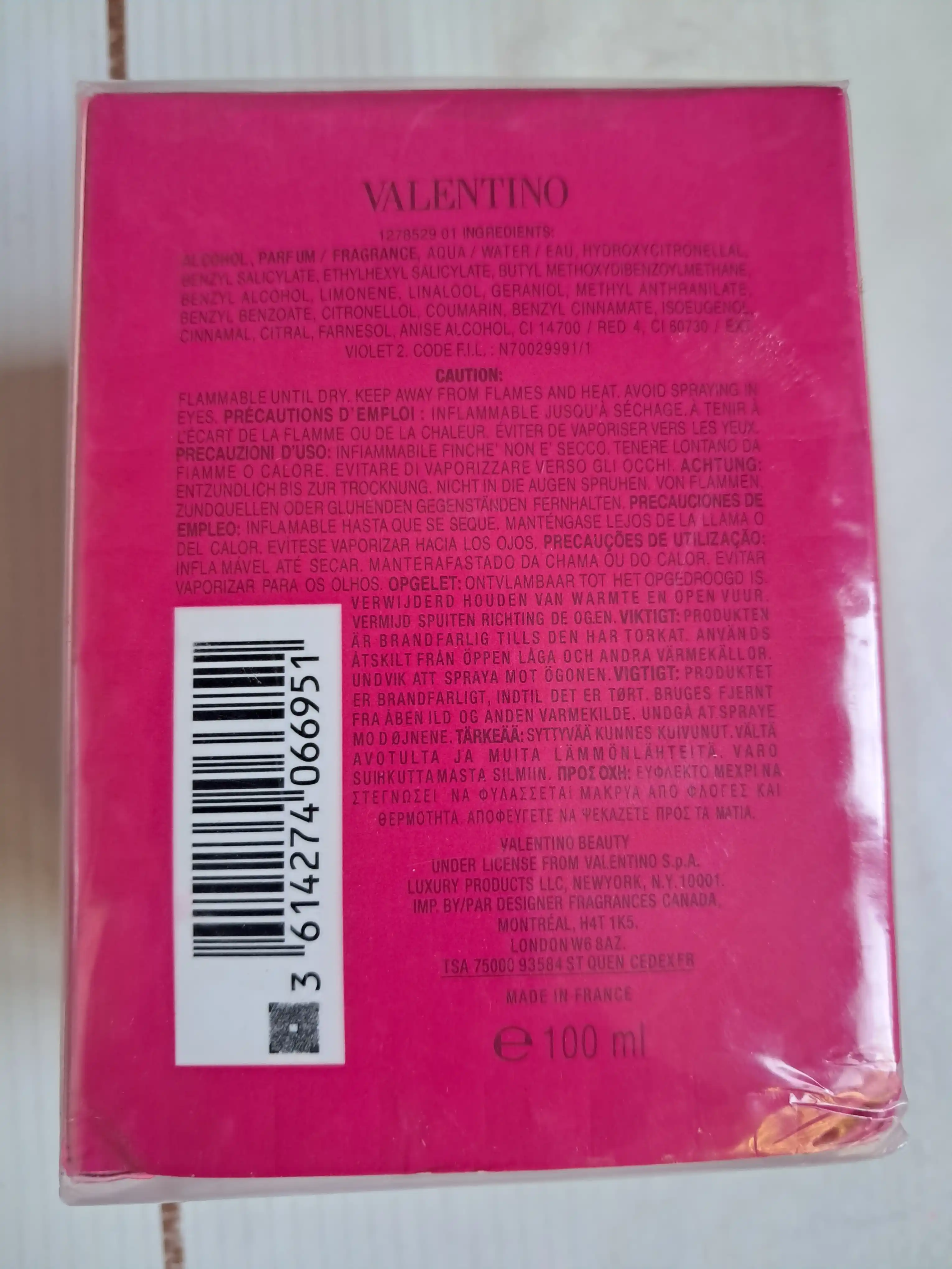 Ayollar uchun parfyumlangan suv, 100 ml