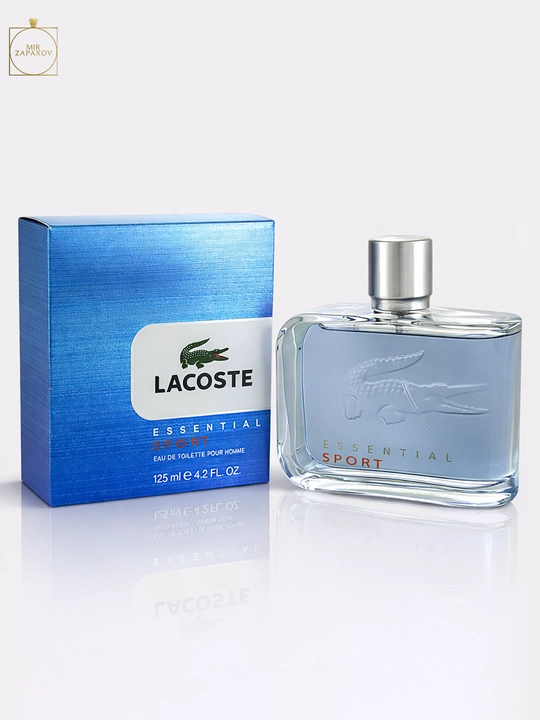 Erkaklar uchun tualet suvi Lacoste Essential Sport 125 ml, yangi sport hid
