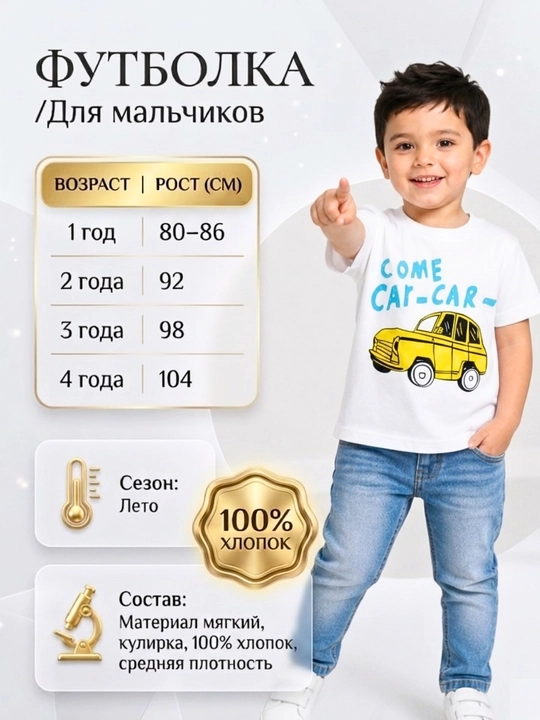 O‘g‘il bolalar uchun futbolka