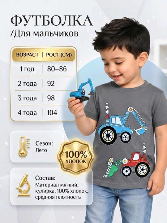 O‘g‘il bolalar uchun futbolka