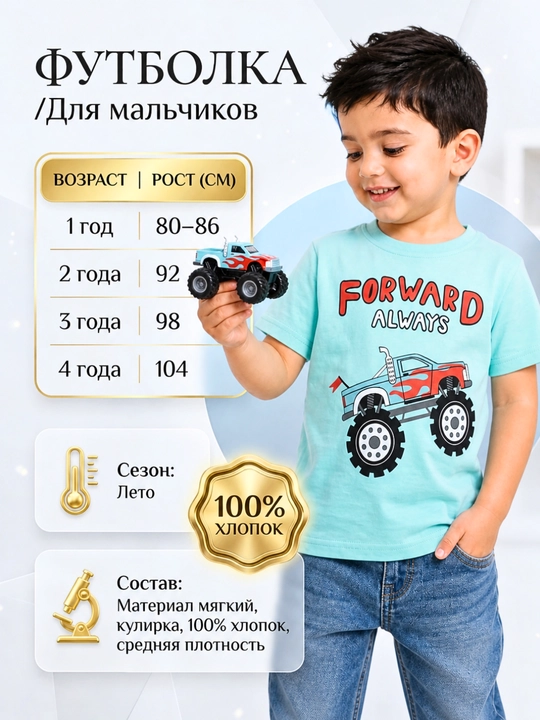 O‘g‘il bolalar uchun futbolka
