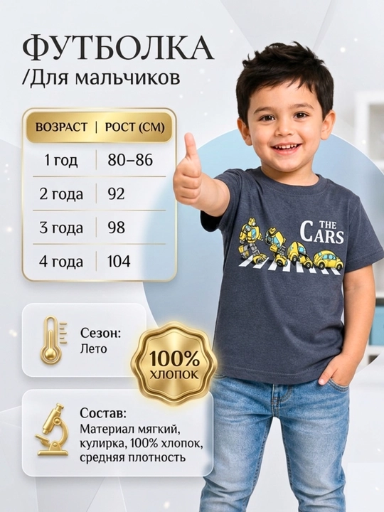 O‘g‘il bolalar uchun futbolka