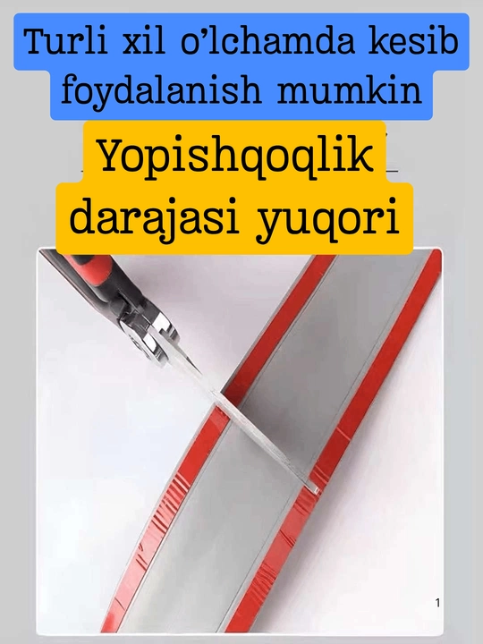 Simlar uchun yashirin kabel kanali o'zi yopishadigan 3 metr