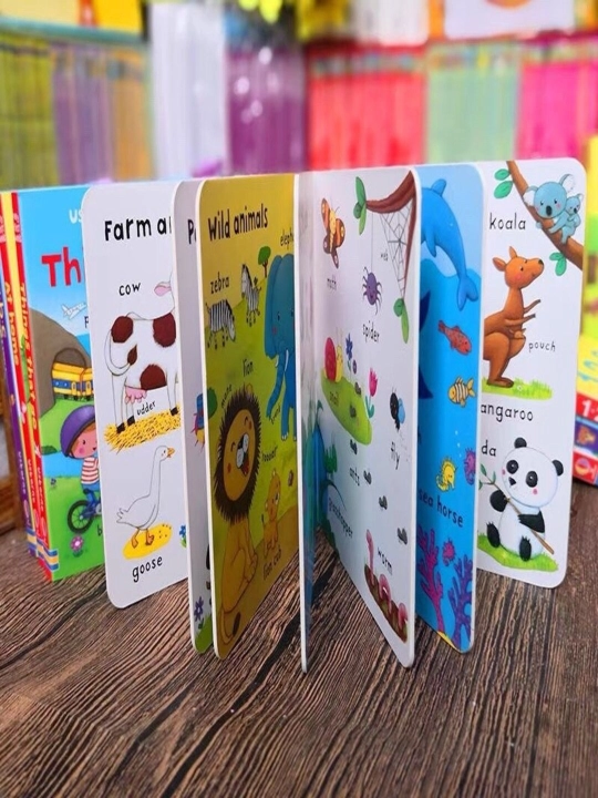 Развивающий набор книг Usborne для изучения английского языка для детей