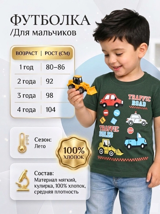O‘g‘il bolalar uchun futbolka