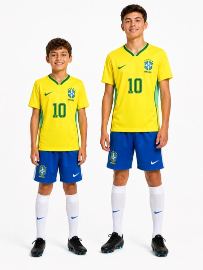 World Cup Football Kits — Футбольная форма для детей и подростков — JSPORTS-BRAZDETSKIYSARIQ-ЖЕЛТ-BRD32